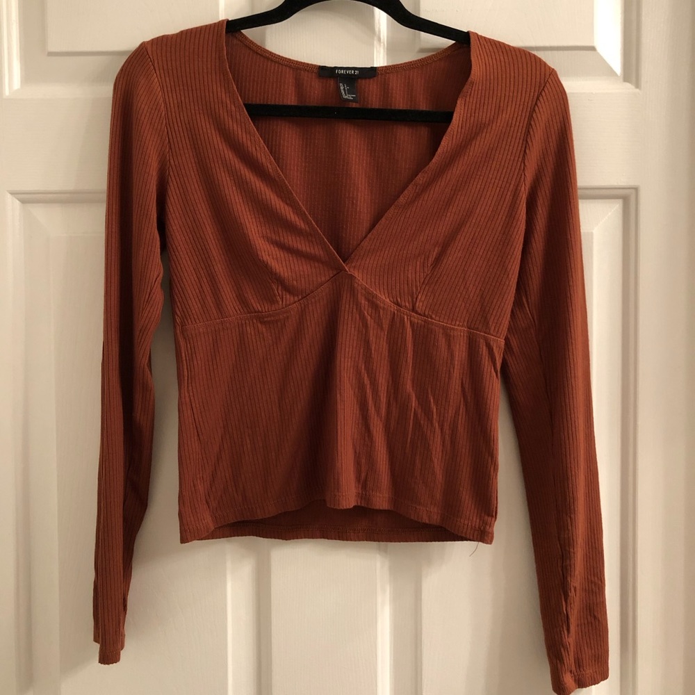 Forever 21 burnt orange top